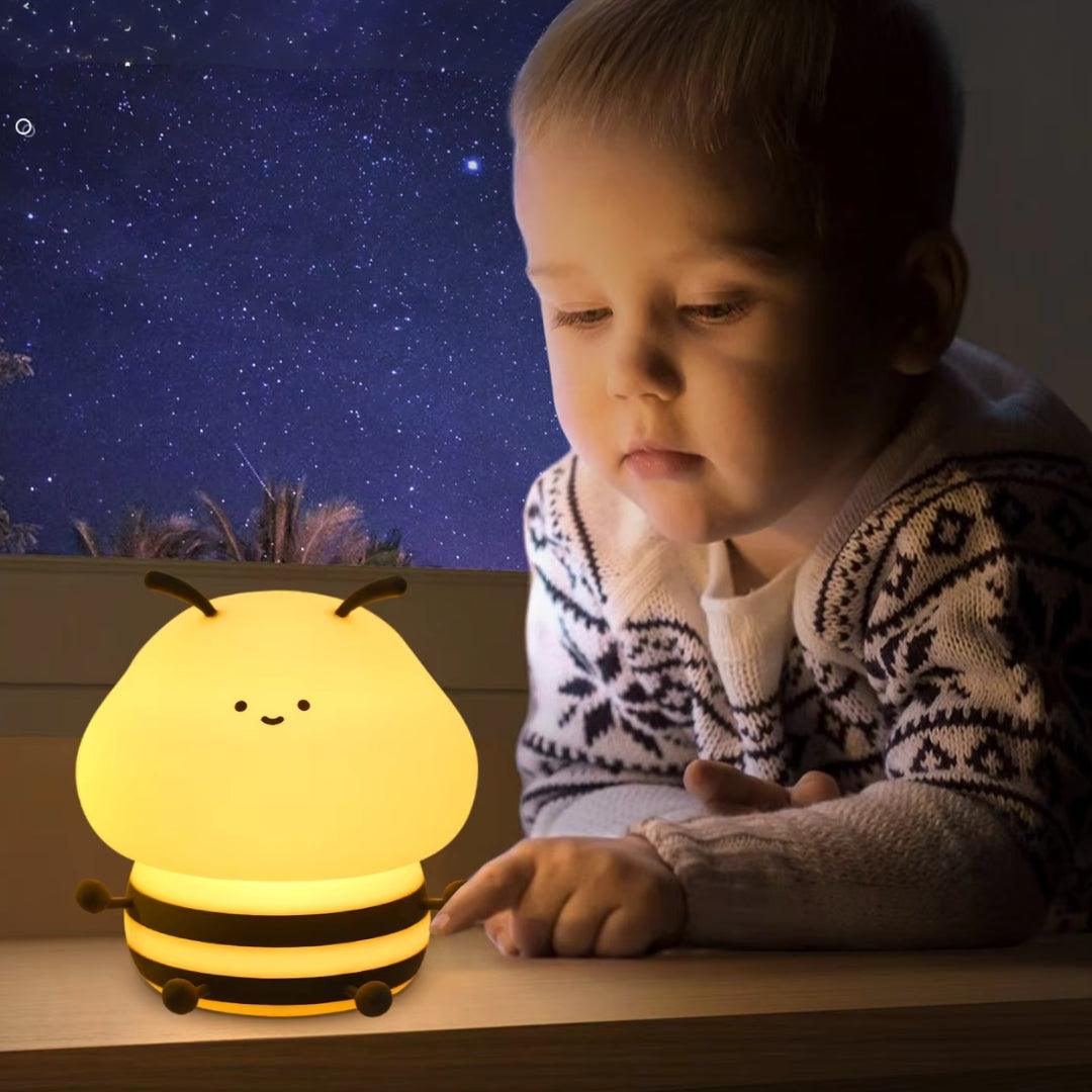 NitePet Bee LED Night Lamp – Touch Sensor Light for Cozy Bedtime - NitePet