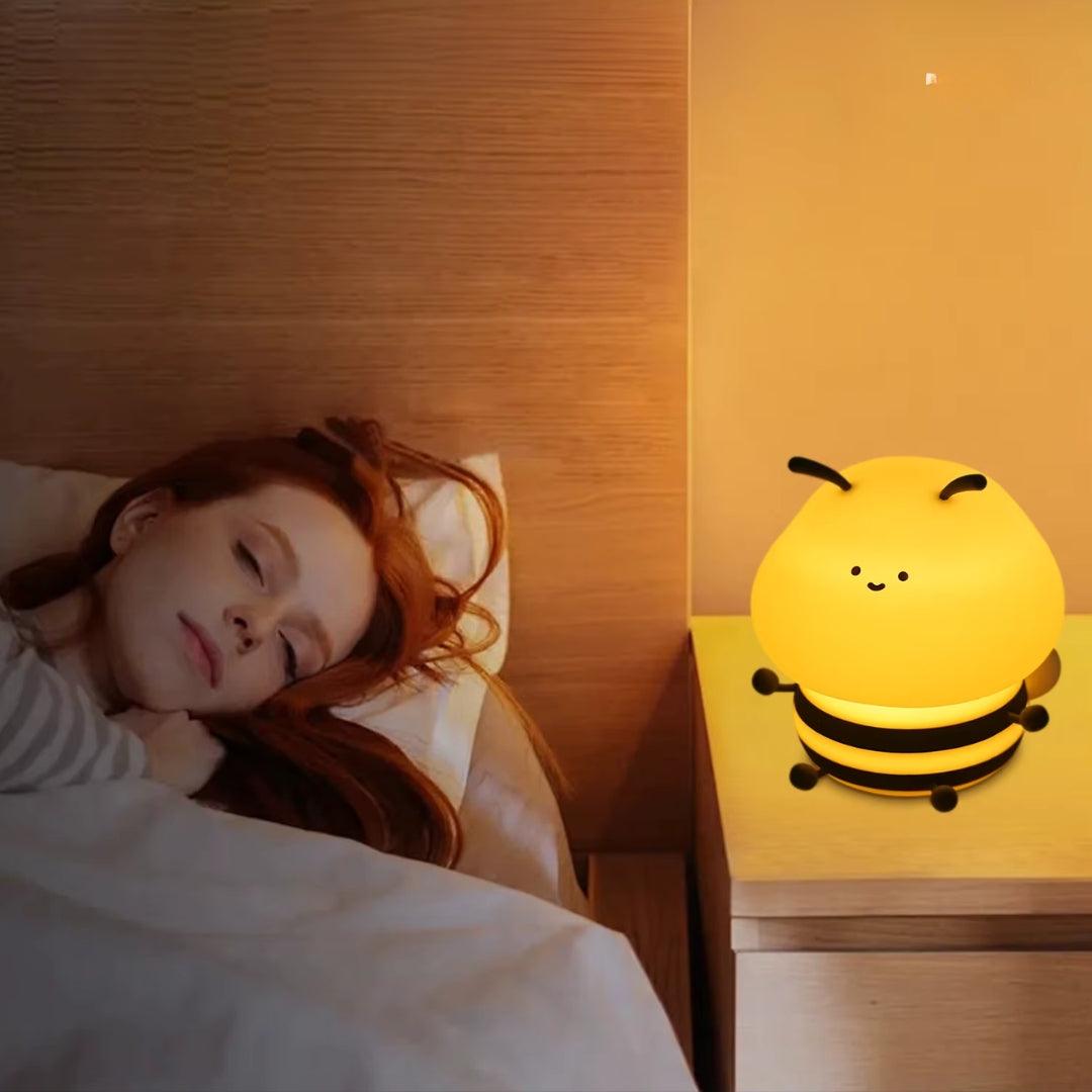 NitePet Bee LED Night Lamp – Touch Sensor Light for Cozy Bedtime - NitePet