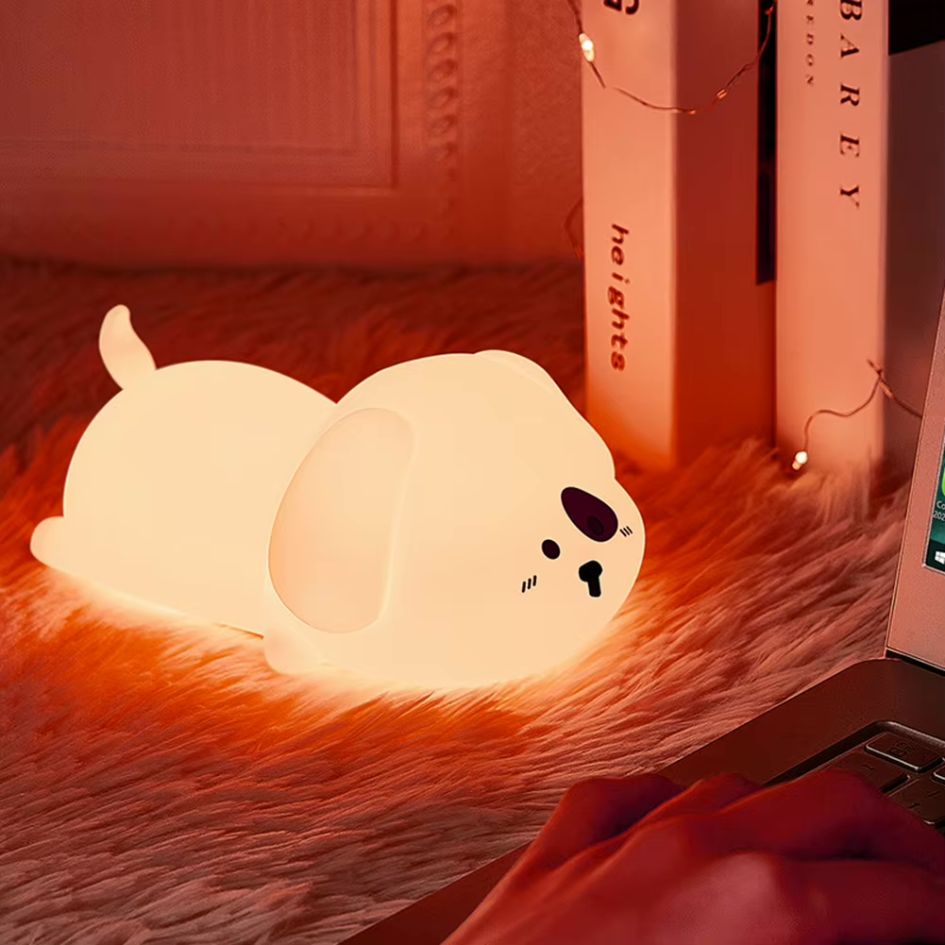 NitePet Puppy Night Lamp – Adorable LED Light with Remote Control