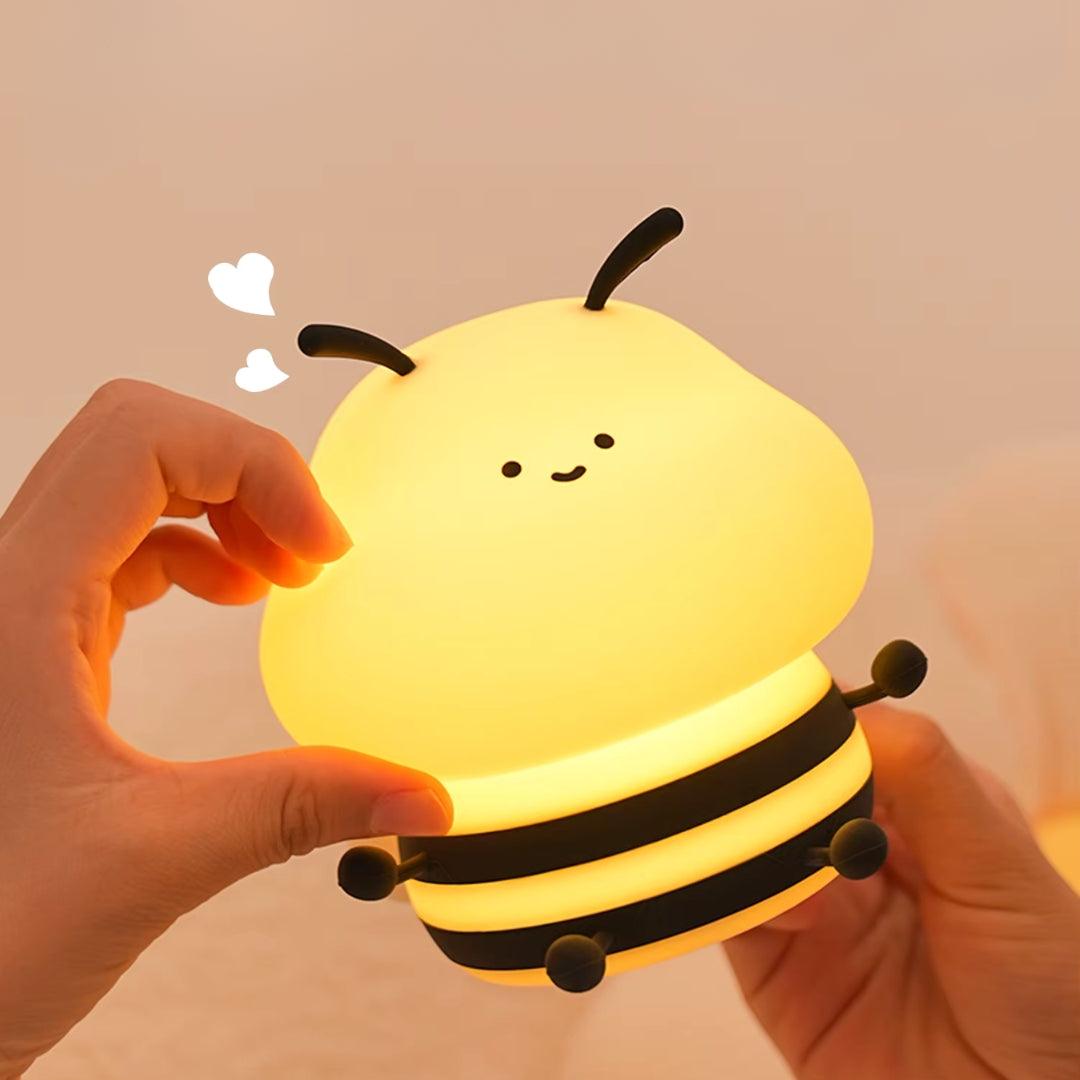 NitePet Bee LED Night Lamp – Touch Sensor Light for Cozy Bedtime - NitePet