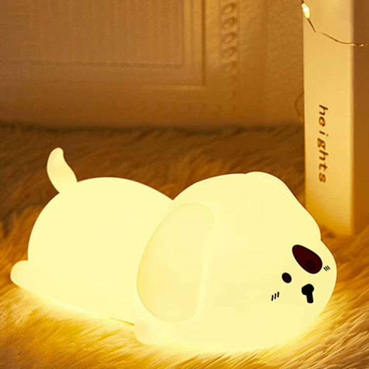 NitePet Puppy Night Lamp – LED Light with Remote Control - NitePet